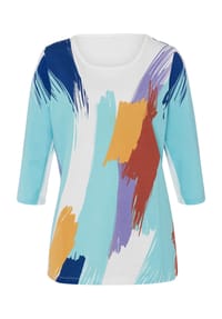 SIEH AN! - Longshirt - ecru-bedruckt