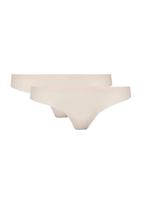 PUMA® - Strings, 2er-Pack, nahtloses Design, für Damen - 001 BLACK