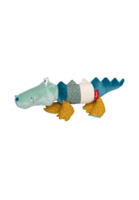 sigikid® - Krokodil Patchwork Sweety ,  für Babys und Kinder - mintgrün/mehrfarbig