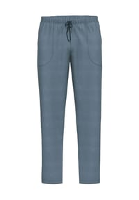 AMMANN - Schlafanzug-Hose, Gummibund, Tunnelzug, für Herren - 18 DENIM
