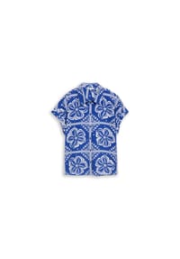 TOM TAILOR - Hemdbluse, Knopfleiste, für Damen - 40261 BLUE FLOWER