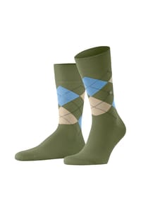 Burlington - Socken King, Emblem, für Herren - 3011 BLACK-FLAMES