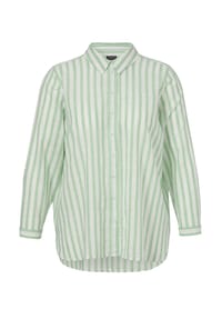 VIA APPIA -DUE- - Bluse mit Längsstreifen - grün / weiss