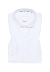 ETERNA - Cover Shirt unifarben SUPER SLIM - weiß