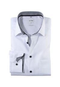OLYMP - Luxor Businesshemd, Comfort Fit, Brusttasche, für Herren - 00 WEISS