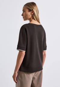Candymix Pattinaggio in Linea Evoluzione Umana T-Shirt da Donna Maglietta, Taglia X-Small, Colore Bianco