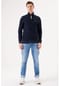 GARCIA Sweatjacke, Baumwolle, Stehkragen, für Herren Bild 4