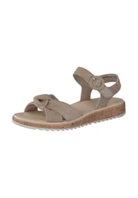 paul green - Sandalen, Leder, Dornschließe, für Damen - SAMTZIEGE CHAMPA