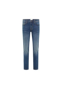 MUSTANG® - Herren Jeans - Vegas Slim, Medium Rise, Baumwoll-Stretch, Slim Fit, Länge 32 - Blau