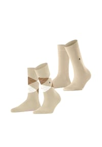 Burlington - Everyday Socken, 2er-Pack, für Damen - 3081 ANTHRA.MEL