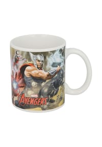 MARVEL - Marvel Avengers Tasse 325ml Keramikbecher im Geschenkset – Fanartikel - Mehrfarbig 12x10x10 cm