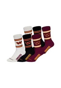 NFL - Freizeitsocken Washington Commanders - BUR/WHT/BLK
