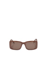 kazar - Braune längliche Sonnenbrille - Braun