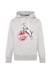 1. FC KÖLN - Hoodie 1. FC Köln, Tunnelzug, für Herren - GRAU