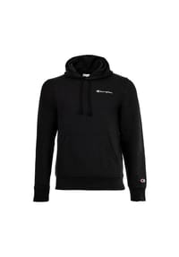 Champion® - Herren Hoodie - Hooded Sweatshirt, Pullover, kleines Logo, Kapuze, einfarbig - Blau