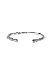 HAZE & GLORY - Armband Herren Armreif - Bones 925 Silber - Gold