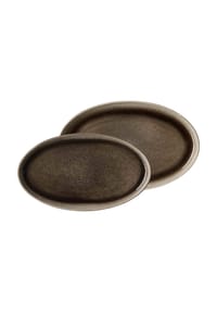 Ritzenhoff & Breker Servierplattenset Eda 2er Set braun - EDA - braun