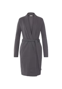 HANRO - Morgenmantel Easy Wear - dark sesame