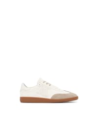 KAZAR STUDIO - Herren-Sneaker aus weißem Leder und beigem Wildleder - Off-white
