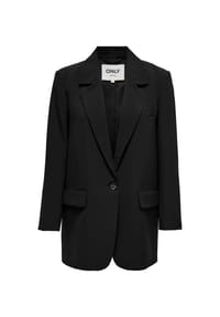 ONLY® - Blazer Lana-Berry Langer Anzugblazer Oversize Fit - schwarz