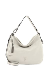SURI FREY ROMY - Schultertasche, Kunstleder, Anhänger, uni, für Damen - 100 BLACK
