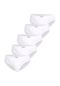 GÖTZBURG - Tower Slip, 5er-Pack, Single-Jersey, für Herren - 1 WHITE