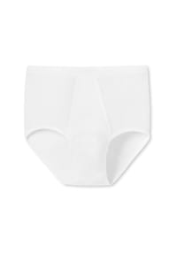 SCHIESSER - Slip, Original Doppelripp, für Herren - weiss
