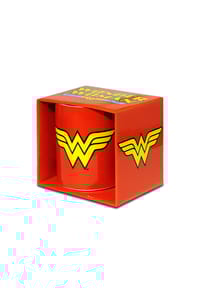 LOGOSHIRT® - Mug DC - Wonder Woman - WW Logo - red