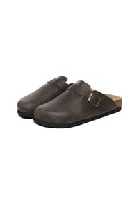EVERAU® - Damen Leder Sandalen Pintail - BROWN