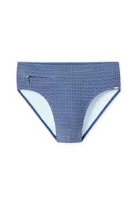 SCHIESSER - Badeslip "AQUA", Emblem, für Herren - 710 LIME