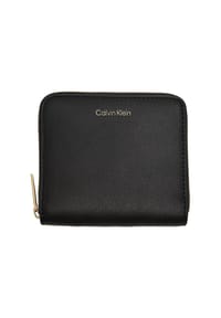 Calvin Klein - Kartenetui, Logoprägung, für Damen - BLACK/TOASTED COCO