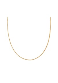caї - Damen Kette, 925er Silber - GELBGOLD