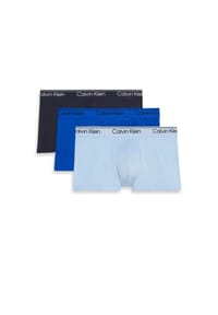 Calvin Klein - Microfiber Stretch Pants, 3er-Pack, für Herren - 0AE BLUE