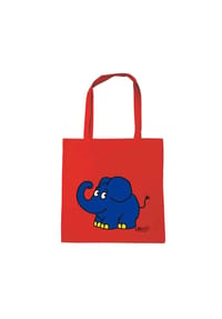 LOGOSHIRT® - Tote Bag Sendung mit der Maus - Elefant - bright orange