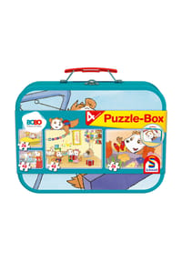 Schmidt - Puzzle-Box "Siebenschläfer", 2 x 48 Teile - 