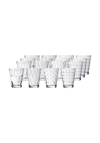 Villeroy & Boch Wassergläser Dressed Up 310 ml 16er Set transparent - DRESSED UP - transparent