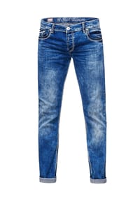 RUSTY NEAL - Jeans LEVIN 4 im klassischen 5-Pocket-Stil - Blau