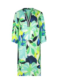 BETTY BARCLAY - Casual-Kleid mit Stehkragen - Green/Blue