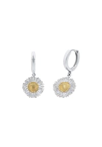amor - Damen Creolen "2031814", 925er Silber - BICOLOR