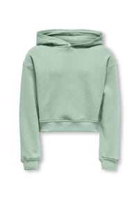 ONLY® - Hoodie, Rippbündchen, für Kinder - AQUA FOAM