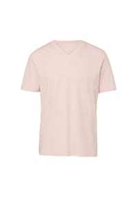 s.Oliver - T-Shirt, V-Ausschnitt, für Herren - 0100 WHITE