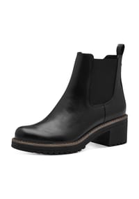 MARCO TOZZI® - Chelsea Boots, Zuglasche, Reißverschluss, für Damen - 001  BLACK