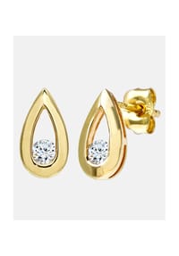 Diamant L'eternel - Ohrhänger, mit 0.15 ct Diamant, 375 Gelbgold - gold