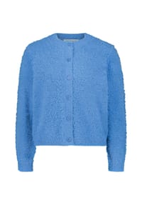 BETTY & CO - Strick-Cardigan mit Effektgarn - Azurine