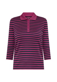 GALERIA - Poloshirt Tilda, 3/4-Ärmel, für Damen - BERRY-WINE