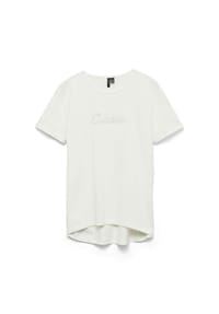 VERO MODA® - T-Shirt Miranda, Bio-Baumwolle, für Damen - 175598001 SNOW WH