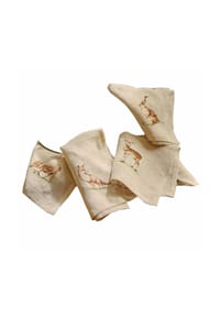 LOBERON - Serviette 4er Set Doucier leinen - leinen