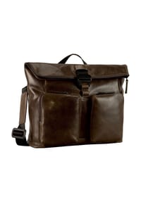LEONHARD HEYDEN Porto - Porto Umhängetasche Leder 32 cm - braun