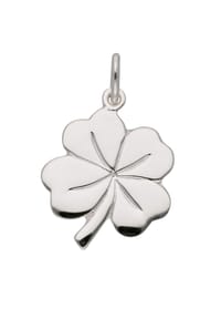 Adelia's - 925 Silber Anhänger Kleeblatt - silber