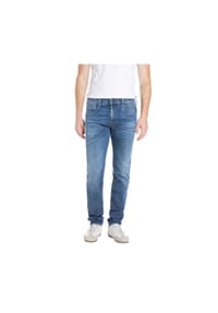 REPLAY - Herren Jeans - Hyperflex ANBASS, Stretch Denim, Slim Fit - Dunkelblau